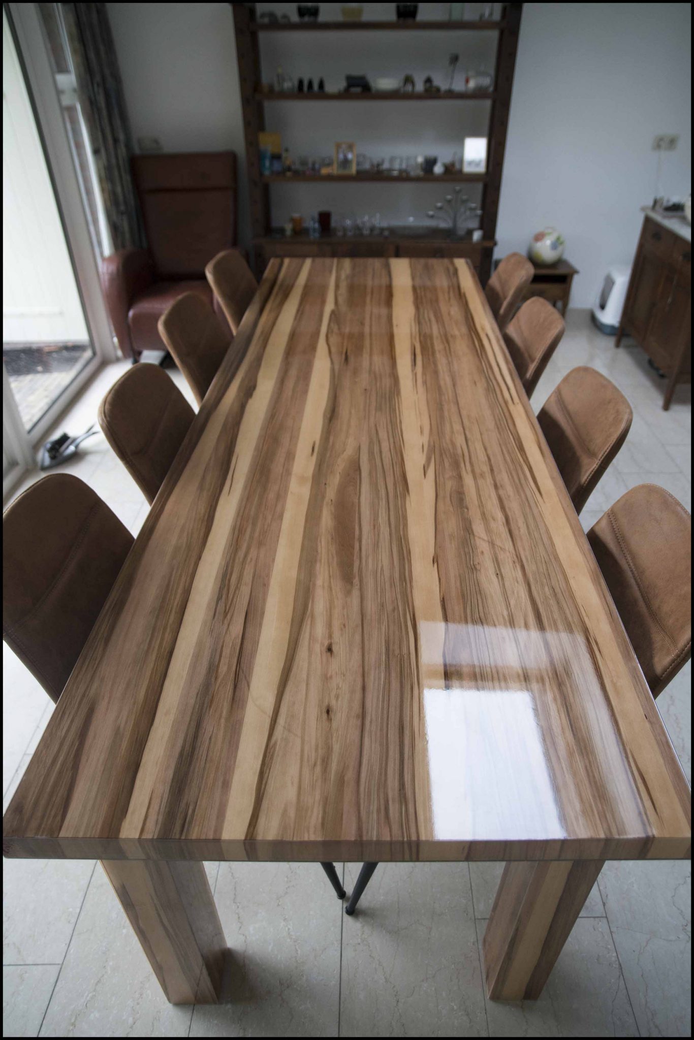 Tafel Red Gum / epoxyhars